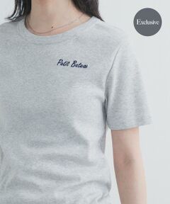 URBAN RESEARCH DOORS / アーバンリサーチ ドアーズ Tシャツ | 『別注』PETIT BATEAU×DOORS　EMBROIDERYT-SHIRTSCU