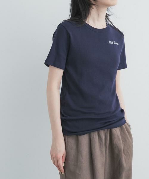 URBAN RESEARCH DOORS / アーバンリサーチ ドアーズ Tシャツ | 『別注』PETIT BATEAU×DOORS　EMBROIDERYT-SHIRTSCU | 詳細1