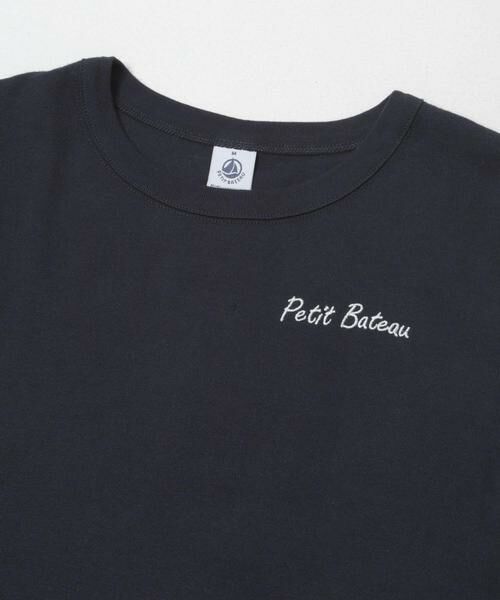 URBAN RESEARCH DOORS / アーバンリサーチ ドアーズ Tシャツ | 『別注』PETIT BATEAU×DOORS　EMBROIDERYT-SHIRTSCU | 詳細4