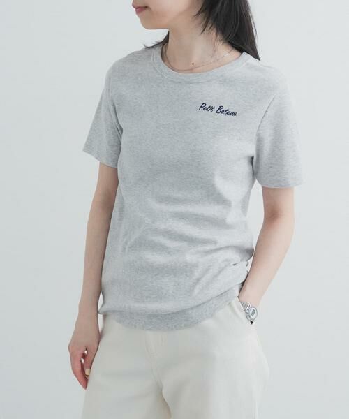 URBAN RESEARCH DOORS / アーバンリサーチ ドアーズ Tシャツ | 『別注』PETIT BATEAU×DOORS　EMBROIDERYT-SHIRTSCU | 詳細15