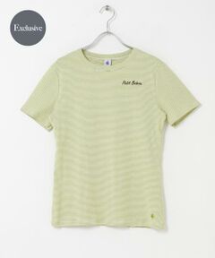 URBAN RESEARCH DOORS / アーバンリサーチ ドアーズ Tシャツ | 『別注』PETIT BATEAU×DOORS　EMBROIDERYT-SHIRTSCUST