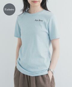 URBAN RESEARCH DOORS / アーバンリサーチ ドアーズ Tシャツ | 『別注』PETIT BATEAU×DOORS　EMBROIDERYT-SHIRTSCUST