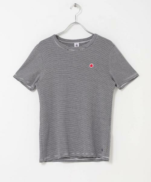 URBAN RESEARCH DOORS / アーバンリサーチ ドアーズ Tシャツ | 『別注』PETIT BATEAU×DOORS　EMBROIDERYT-SHIRTS ST | 詳細3