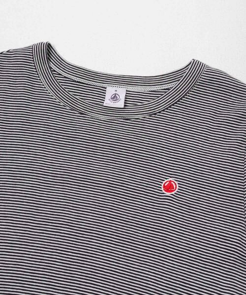 URBAN RESEARCH DOORS / アーバンリサーチ ドアーズ Tシャツ | 『別注』PETIT BATEAU×DOORS　EMBROIDERYT-SHIRTS ST | 詳細4