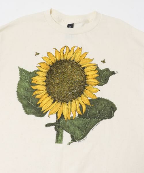 URBAN RESEARCH DOORS / アーバンリサーチ ドアーズ Tシャツ | LIBERTY GRAPHICS　SUNFLOWERANDBEEST-SHIRTS | 詳細2