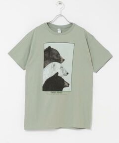 URBAN RESEARCH DOORS / アーバンリサーチ ドアーズ Tシャツ | LIBERTY GRAPHICS　THREEBEARST-SHIRTS