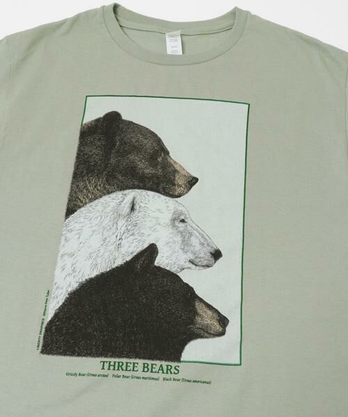 URBAN RESEARCH DOORS / アーバンリサーチ ドアーズ Tシャツ | LIBERTY GRAPHICS　THREEBEARST-SHIRTS | 詳細2