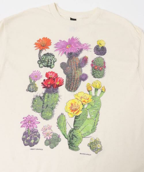 URBAN RESEARCH DOORS / アーバンリサーチ ドアーズ Tシャツ | LIBERTY GRAPHICS　DESERTFLOWERST-SHIRTS | 詳細2