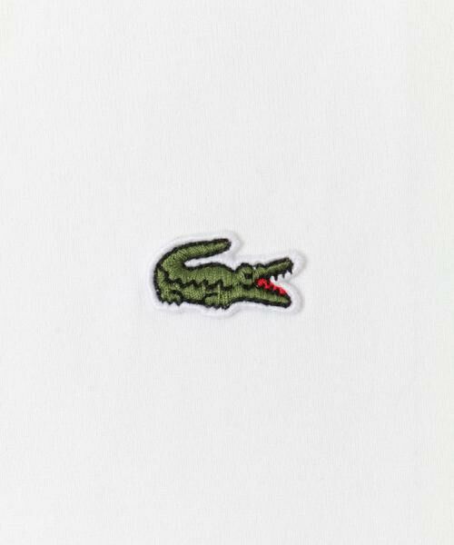 URBAN RESEARCH DOORS / アーバンリサーチ ドアーズ Tシャツ | LACOSTE　キャップスリーブTシャツ | 詳細2