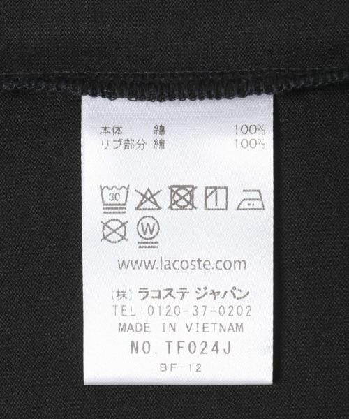 URBAN RESEARCH DOORS / アーバンリサーチ ドアーズ Tシャツ | LACOSTE　キャップスリーブTシャツ | 詳細8
