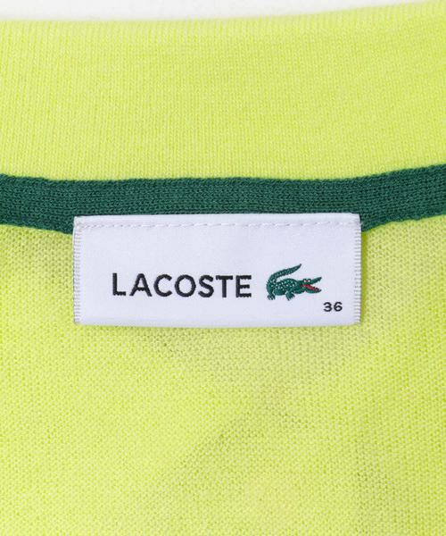URBAN RESEARCH DOORS / アーバンリサーチ ドアーズ ニット・セーター | LACOSTE　ラメニットポロシャツ | 詳細5