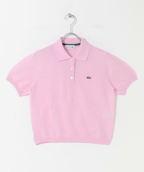 URBAN RESEARCH DOORS / アーバンリサーチ ドアーズ ニット・セーター | LACOSTE　ラメニットポロシャツ | 詳細7