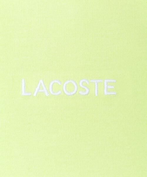 URBAN RESEARCH DOORS / アーバンリサーチ ドアーズ Tシャツ | LACOSTE　コンパクトブランドネームロゴTシャツ | 詳細2