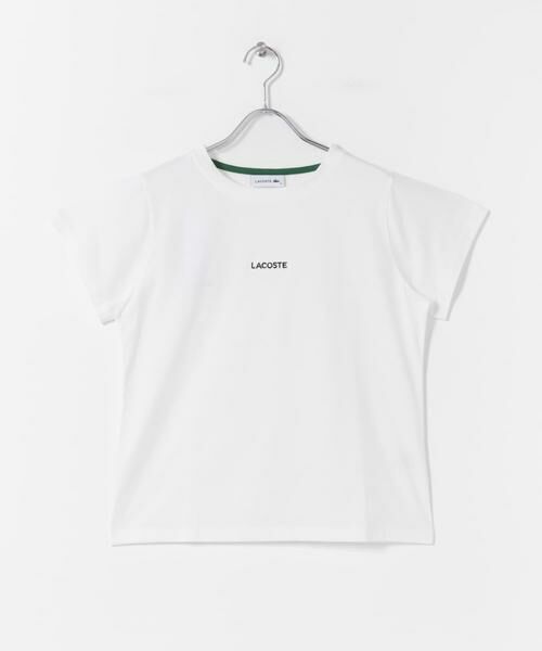 URBAN RESEARCH DOORS / アーバンリサーチ ドアーズ Tシャツ | LACOSTE　コンパクトブランドネームロゴTシャツ | 詳細3