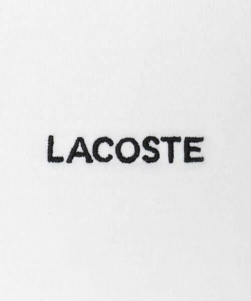 URBAN RESEARCH DOORS / アーバンリサーチ ドアーズ Tシャツ | LACOSTE　コンパクトブランドネームロゴTシャツ | 詳細4
