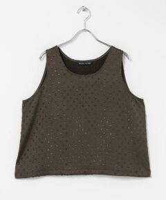 URBAN RESEARCH DOORS / アーバンリサーチ ドアーズ タンクトップ | mizuiro-ind　SATIN JQ TANK TOP