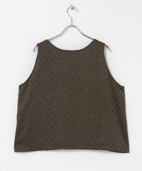 URBAN RESEARCH DOORS / アーバンリサーチ ドアーズ タンクトップ | mizuiro-ind　SATIN JQ TANK TOP | 詳細3