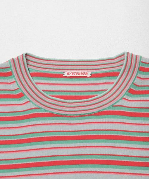URBAN RESEARCH DOORS / アーバンリサーチ ドアーズ Tシャツ | RYE TENDER　CENTRE T-SHIRTS | 詳細2