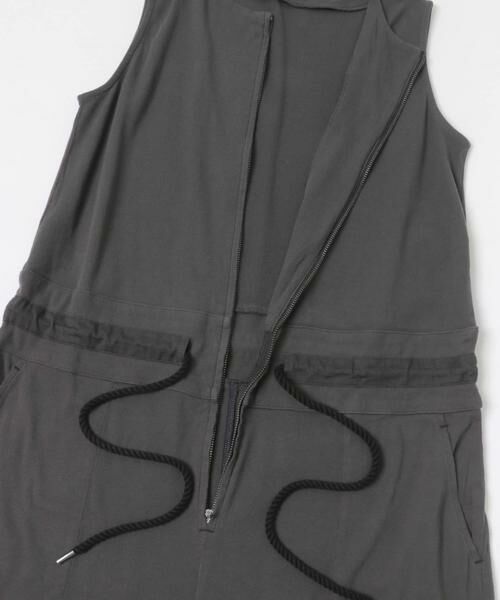 URBAN RESEARCH DOORS / アーバンリサーチ ドアーズ サロペット・オールインワン | MEYAME　HALF ZIP ALLINONE | 詳細4