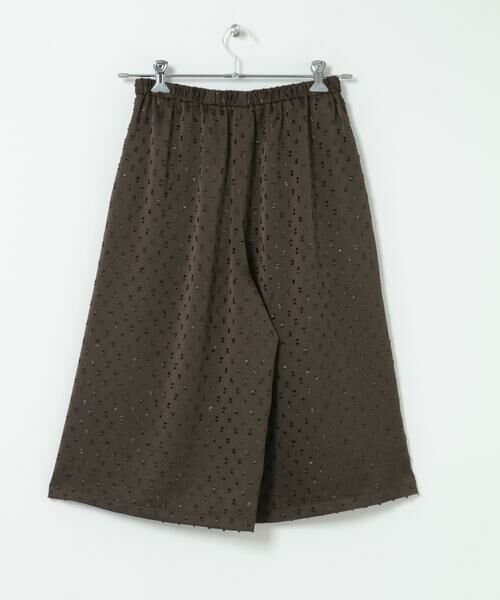 URBAN RESEARCH DOORS / アーバンリサーチ ドアーズ ショート・ハーフ・半端丈パンツ | mizuiro-ind　SATIN JQ CULOTTE PANTS | 詳細4