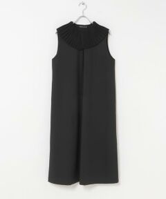 URBAN RESEARCH DOORS / アーバンリサーチ ドアーズ ワンピース | mizuiro-ind　PLEATS COLLOR NO-SLEEVE ONE-PIECE