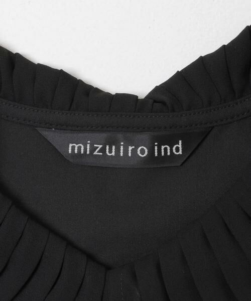 URBAN RESEARCH DOORS / アーバンリサーチ ドアーズ ワンピース | mizuiro-ind　PLEATS COLLOR NO-SLEEVE ONE-PIECE | 詳細5