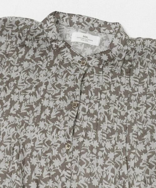 URBAN RESEARCH DOORS / アーバンリサーチ ドアーズ ワンピース | SOIL　FLOWER PRINT DRESS | 詳細9