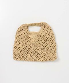 URBAN RESEARCH DOORS / アーバンリサーチ ドアーズ ハンドバッグ | アフリカンスクエア　ラフィアワンハンドルバッグ