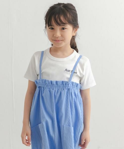 URBAN RESEARCH DOORS / アーバンリサーチ ドアーズ Tシャツ | 『別注』PETIT BATEAU×DOORS　刺繍ロゴTシャツ | 詳細7