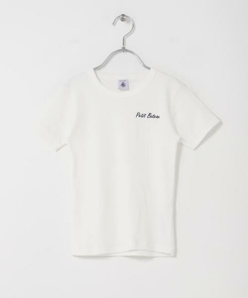 URBAN RESEARCH DOORS / アーバンリサーチ ドアーズ Tシャツ | 『別注』PETIT BATEAU×DOORS　刺繍ロゴTシャツ(KIDS) | 詳細19