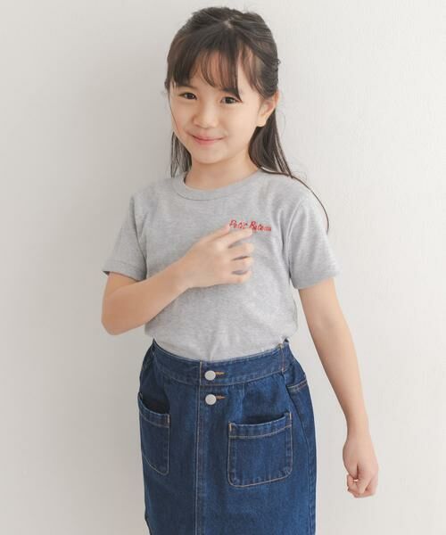 URBAN RESEARCH DOORS / アーバンリサーチ ドアーズ Tシャツ | 『別注』PETIT BATEAU×DOORS　刺繍ロゴTシャツ | 詳細27