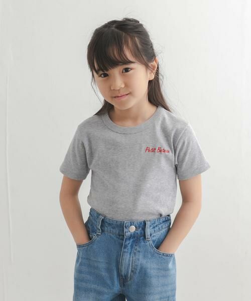 URBAN RESEARCH DOORS / アーバンリサーチ ドアーズ Tシャツ | 『別注』PETIT BATEAU×DOORS　刺繍ロゴTシャツ | 詳細18