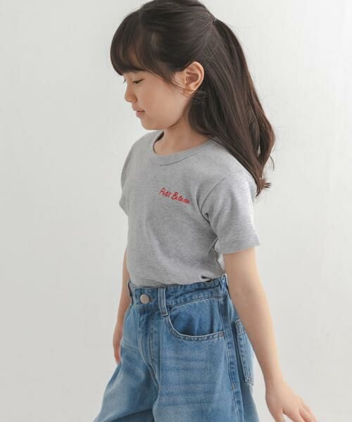 URBAN RESEARCH DOORS / アーバンリサーチ ドアーズ Tシャツ | 『別注』PETIT BATEAU×DOORS　刺繍ロゴTシャツ | 詳細21