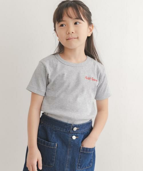 URBAN RESEARCH DOORS / アーバンリサーチ ドアーズ Tシャツ | 『別注』PETIT BATEAU×DOORS　刺繍ロゴTシャツ | 詳細25