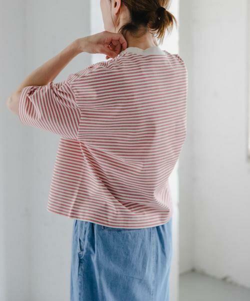 URBAN RESEARCH DOORS / アーバンリサーチ ドアーズ Tシャツ | FORK&SPOON　マルチボーダーTシャツ | 詳細4