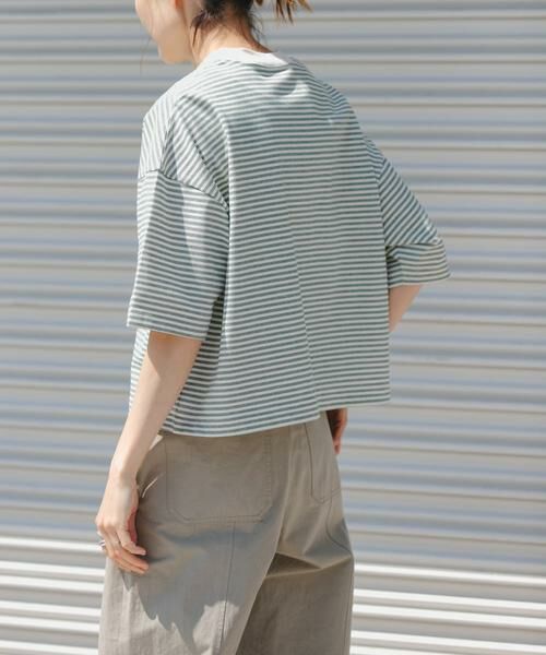 URBAN RESEARCH DOORS / アーバンリサーチ ドアーズ Tシャツ | FORK&SPOON　マルチボーダーTシャツ | 詳細14