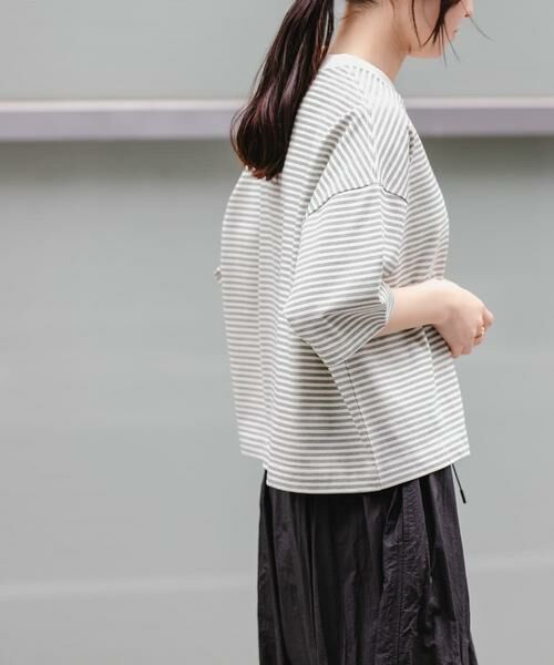 URBAN RESEARCH DOORS / アーバンリサーチ ドアーズ Tシャツ | FORK&SPOON　マルチボーダーTシャツ | 詳細23