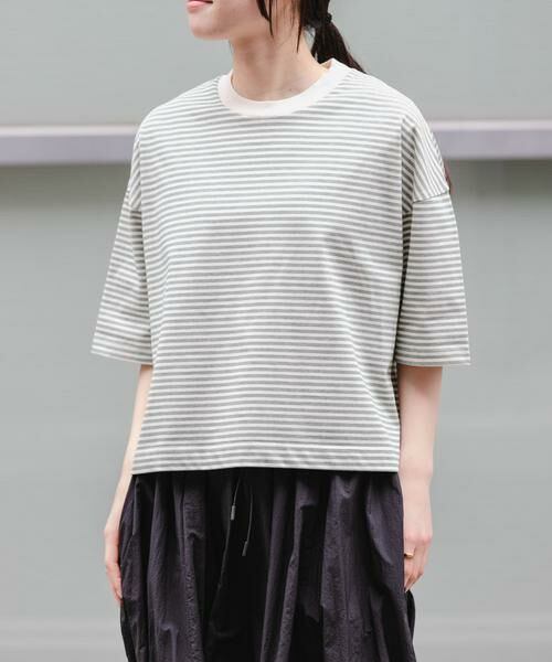 URBAN RESEARCH DOORS / アーバンリサーチ ドアーズ Tシャツ | FORK&SPOON　マルチボーダーTシャツ | 詳細25