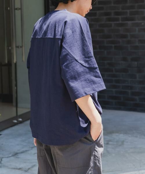URBAN RESEARCH DOORS / アーバンリサーチ ドアーズ Tシャツ | FORK&SPOON　ヘビーウェイトフットボールTシャツ | 詳細1
