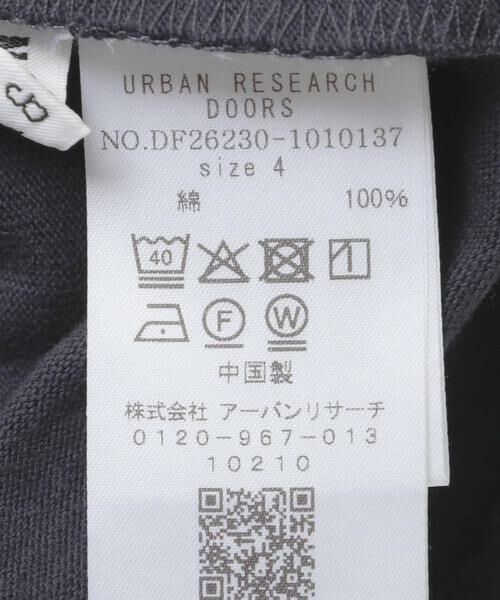 URBAN RESEARCH DOORS / アーバンリサーチ ドアーズ Tシャツ | FORK&SPOON　ヘビーウェイトフットボールTシャツ | 詳細11