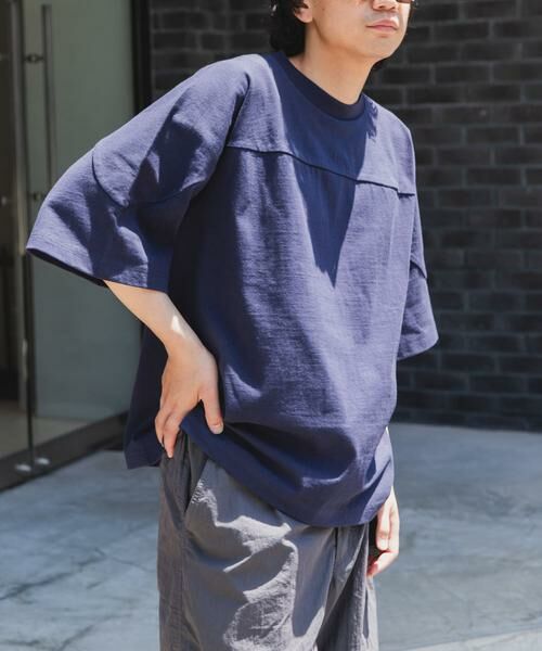 URBAN RESEARCH DOORS / アーバンリサーチ ドアーズ Tシャツ | FORK&SPOON　ヘビーウェイトフットボールTシャツ | 詳細2