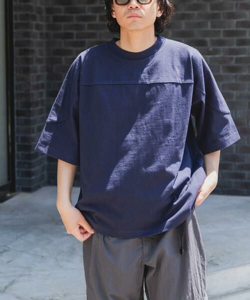 URBAN RESEARCH DOORS / アーバンリサーチ ドアーズ Tシャツ | FORK&SPOON　ヘビーウェイトフットボールTシャツ | 詳細3