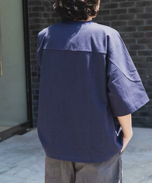 URBAN RESEARCH DOORS / アーバンリサーチ ドアーズ Tシャツ | FORK&SPOON　ヘビーウェイトフットボールTシャツ | 詳細4