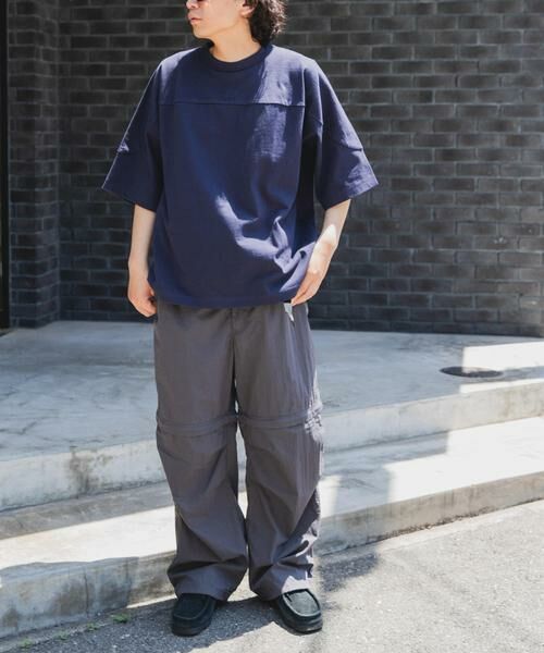 URBAN RESEARCH DOORS / アーバンリサーチ ドアーズ Tシャツ | FORK&SPOON　ヘビーウェイトフットボールTシャツ | 詳細5