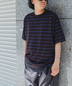 URBAN RESEARCH DOORS / アーバンリサーチ ドアーズ Tシャツ | FORK&SPOON　PEカノコボーダーショートスリーブTシャツ