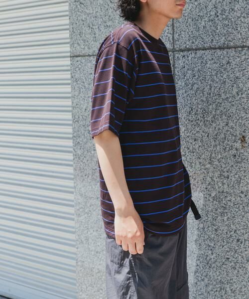 URBAN RESEARCH DOORS / アーバンリサーチ ドアーズ Tシャツ | FORK&SPOON PEカノコボーダーショートスリーブTシャツ | 詳細1