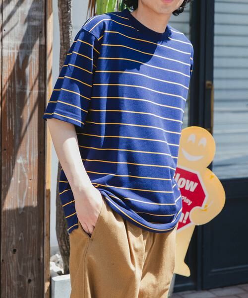 URBAN RESEARCH DOORS / アーバンリサーチ ドアーズ Tシャツ | FORK&SPOON PEカノコボーダーショートスリーブTシャツ | 詳細7