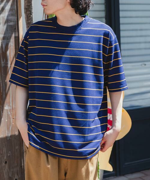 URBAN RESEARCH DOORS / アーバンリサーチ ドアーズ Tシャツ | FORK&SPOON PEカノコボーダーショートスリーブTシャツ | 詳細8