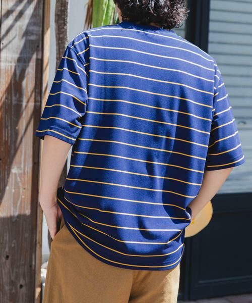 URBAN RESEARCH DOORS / アーバンリサーチ ドアーズ Tシャツ | FORK&SPOON PEカノコボーダーショートスリーブTシャツ | 詳細9