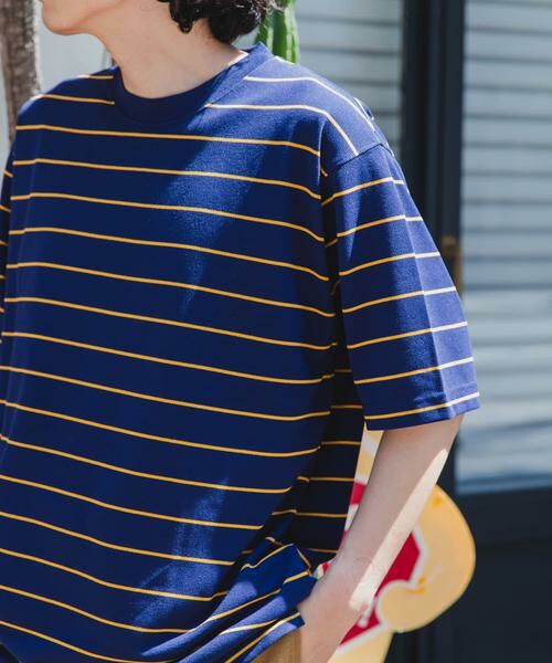 URBAN RESEARCH DOORS / アーバンリサーチ ドアーズ Tシャツ | FORK&SPOON PEカノコボーダーショートスリーブTシャツ | 詳細10